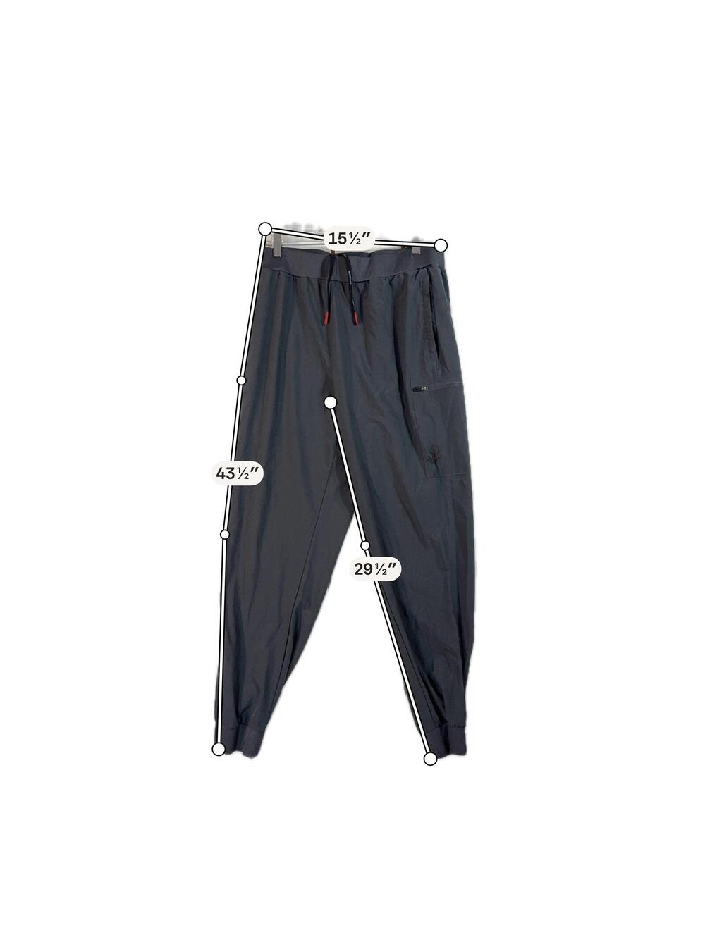 Spyder Active Gray Performance Jogger Pants Utility Techwear Large - Picture 5 of 5